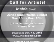 Call for Artists: Inside Small Art Exhibit