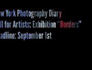 New York Photography Diary Borders exhibition London