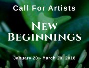 Call for Artists "New Beginnings" exhibition, Manhattan Arts International 
