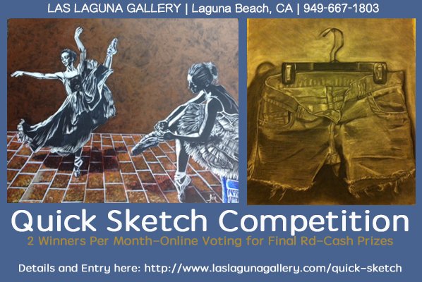 Call For Entries Quick Sketch Competition Laguna Beach Las
