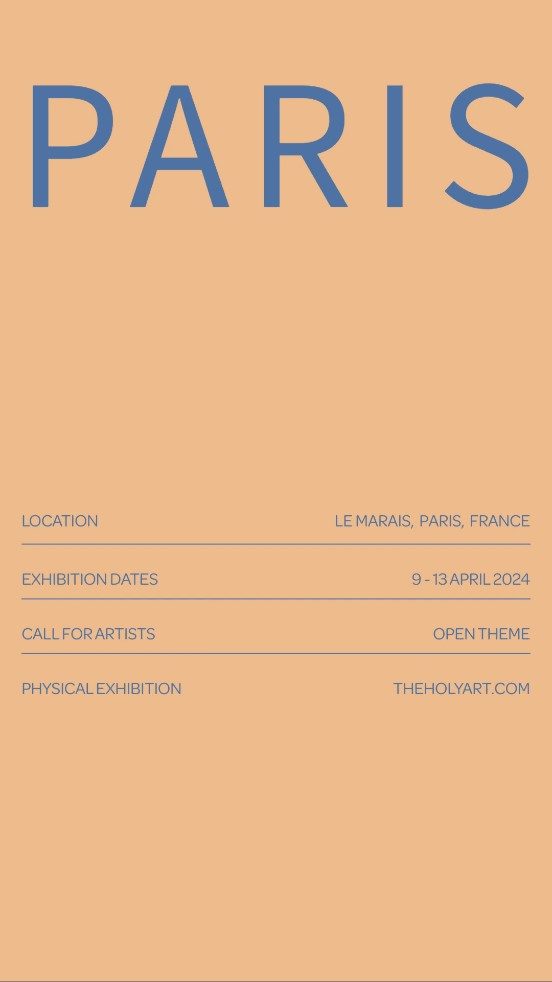 Call for Artists, Exhibit in Paris, France!, Paris