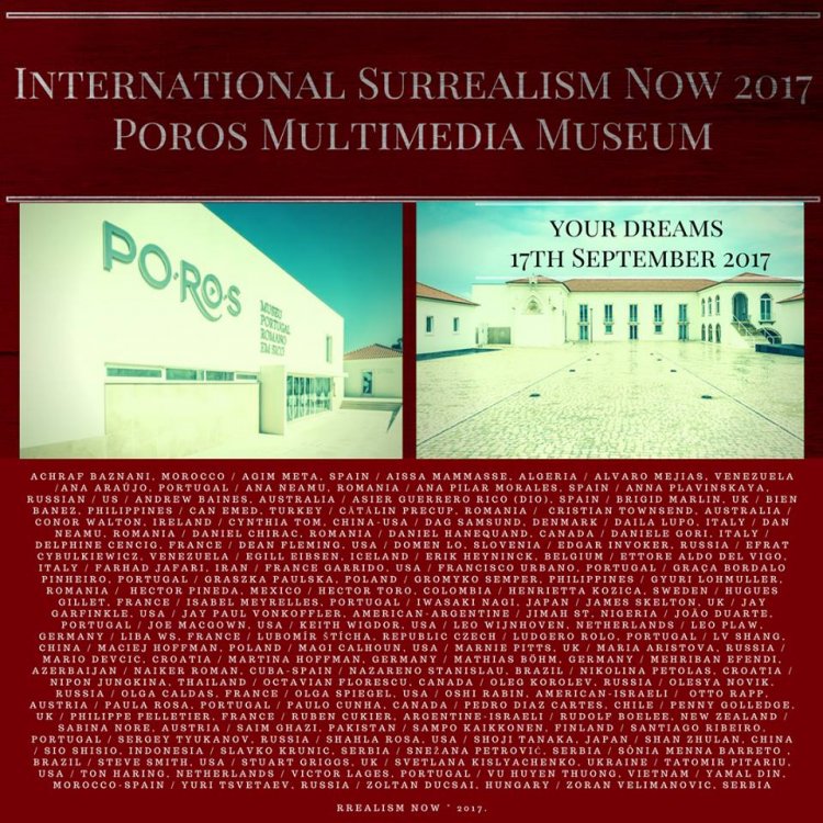INTERNATIONAL SURREALISM NOW 2017 MULTIMEDIA POROS MUSEUM